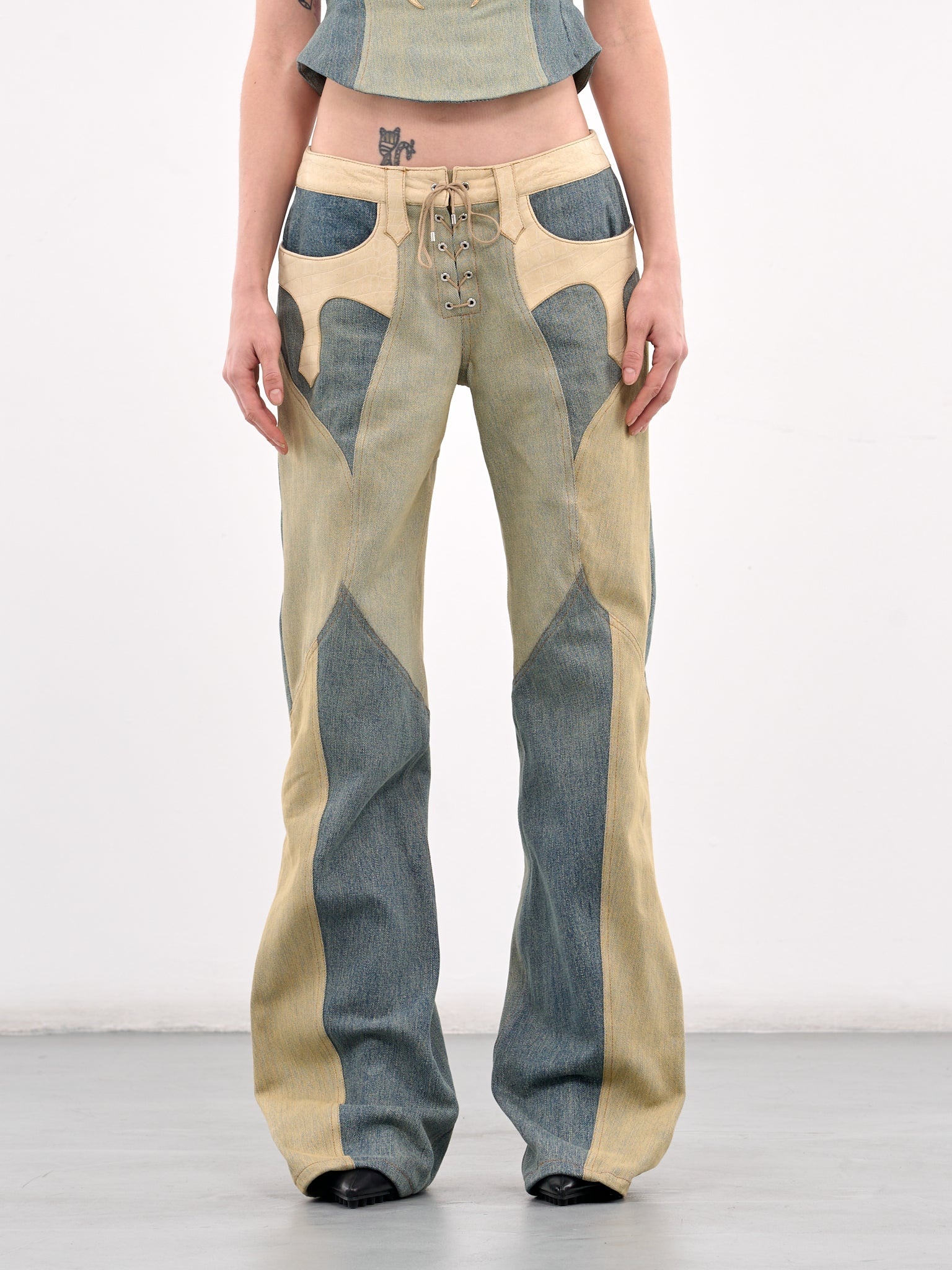Regenerated Denim Jeans - 1
