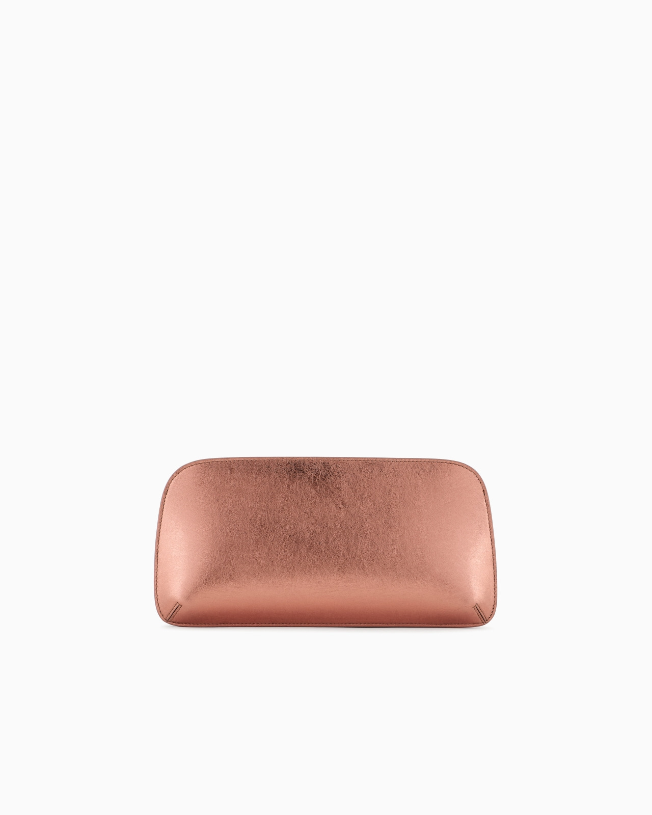 LAMÉ LEATHER LA PRIMA HORIZONTAL CLUTCH BAG - 3