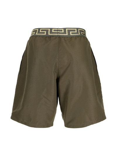 VERSACE Greca waistband swimming shorts outlook