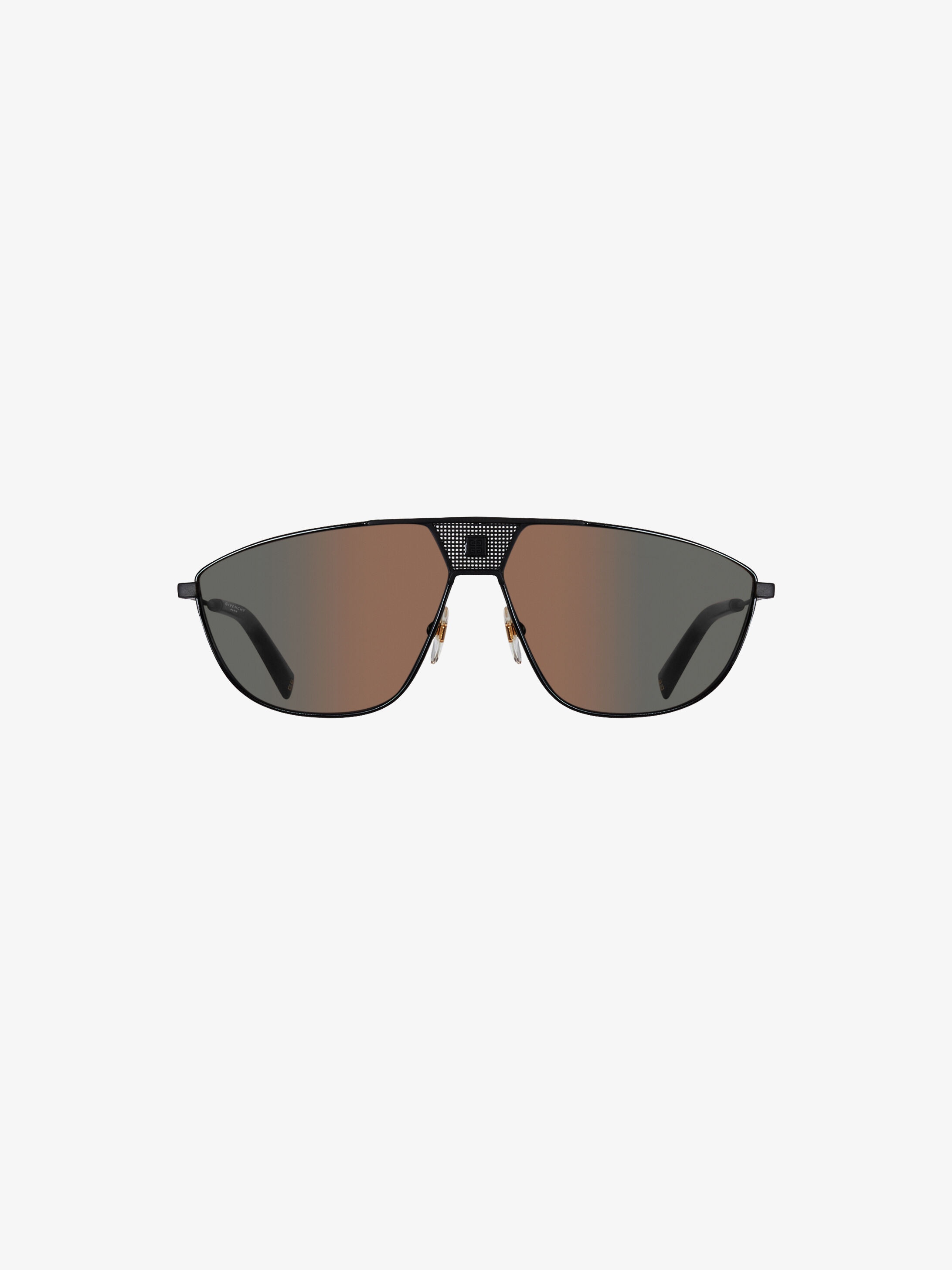 Unisex GV Mesh sunglasses in metal - 3