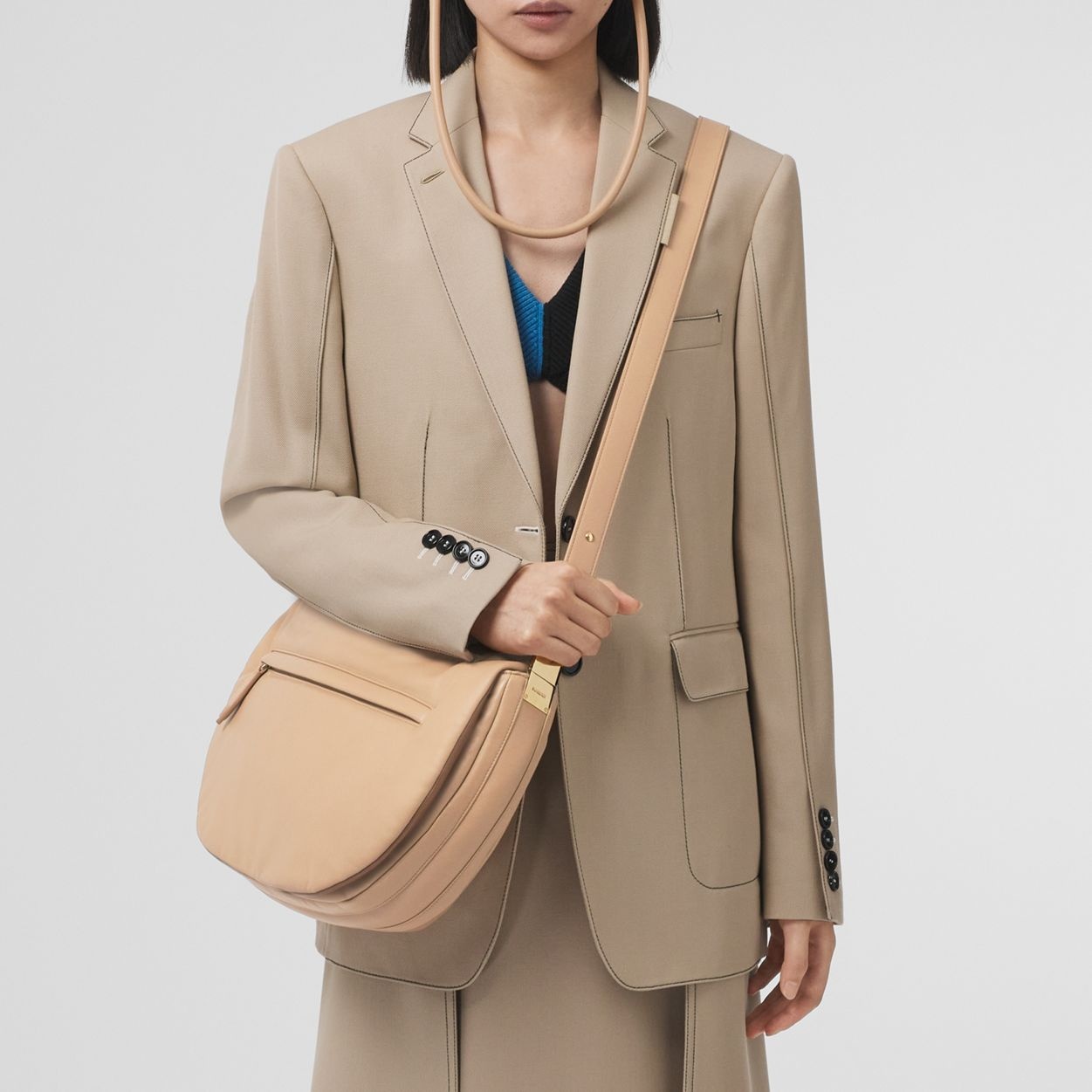 Extra Large Plongé Lambskin Olympia Bag 10