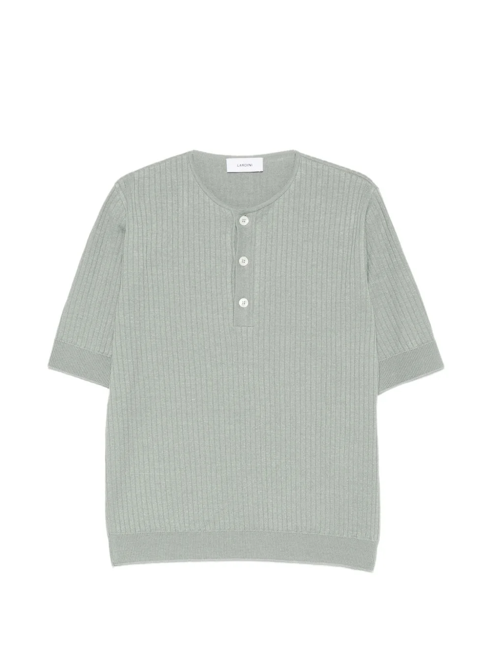 quarter-button sweater - 1