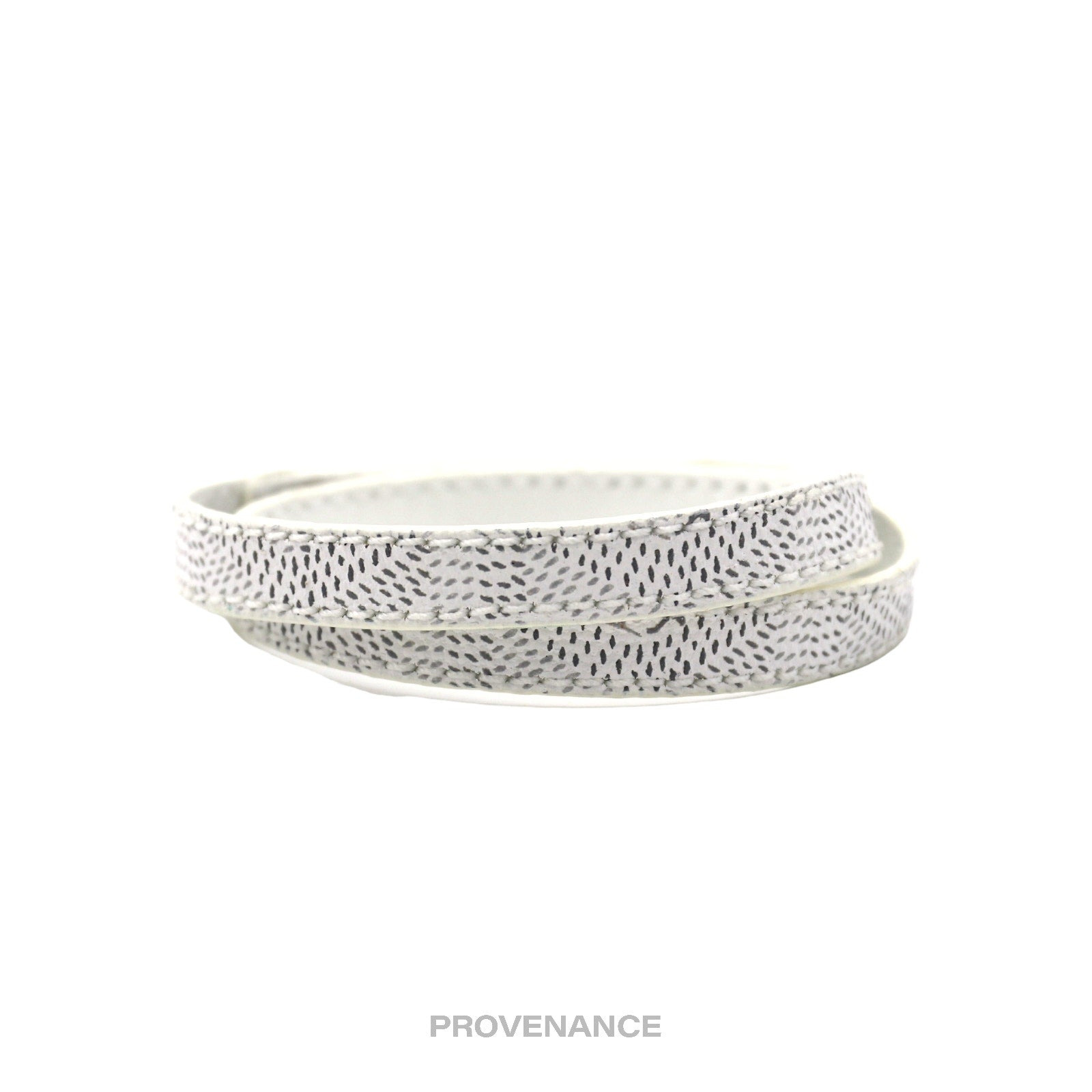 Goyard Double Wrap Bracelet - White Goyardine - 3