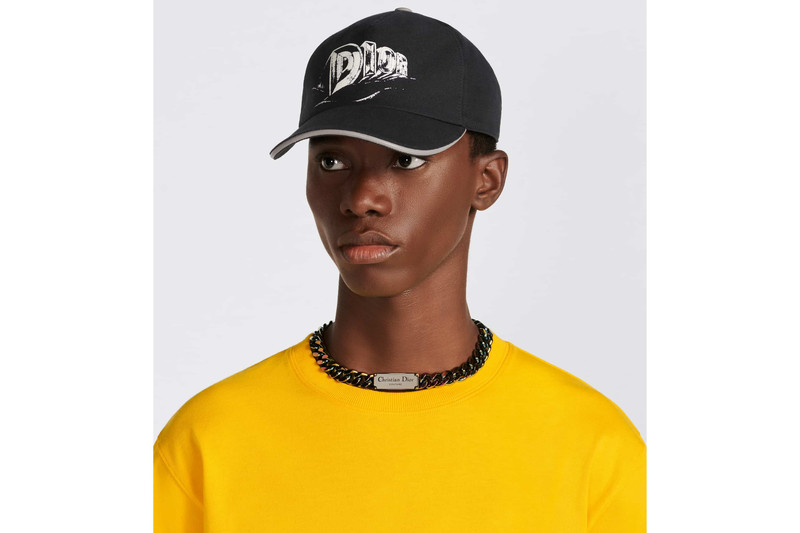 Baseball Cap with AsteroDior Signature 8