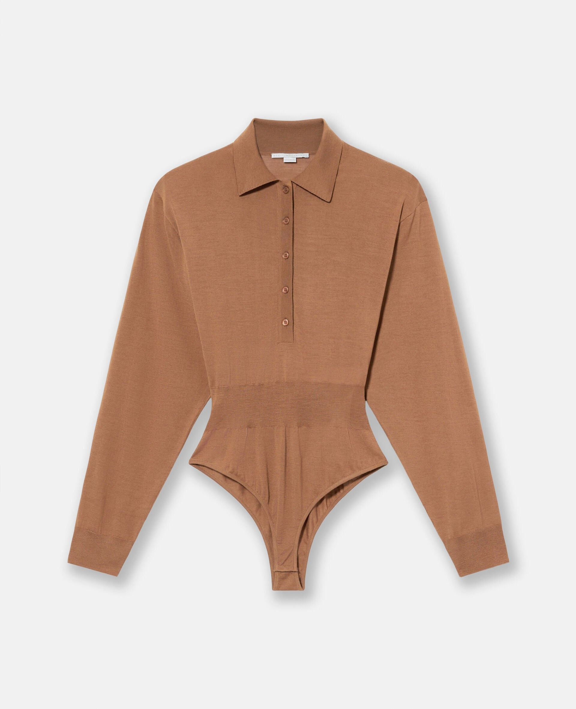 Strong Shoulder Long-Sleeve Bodysuit - 1