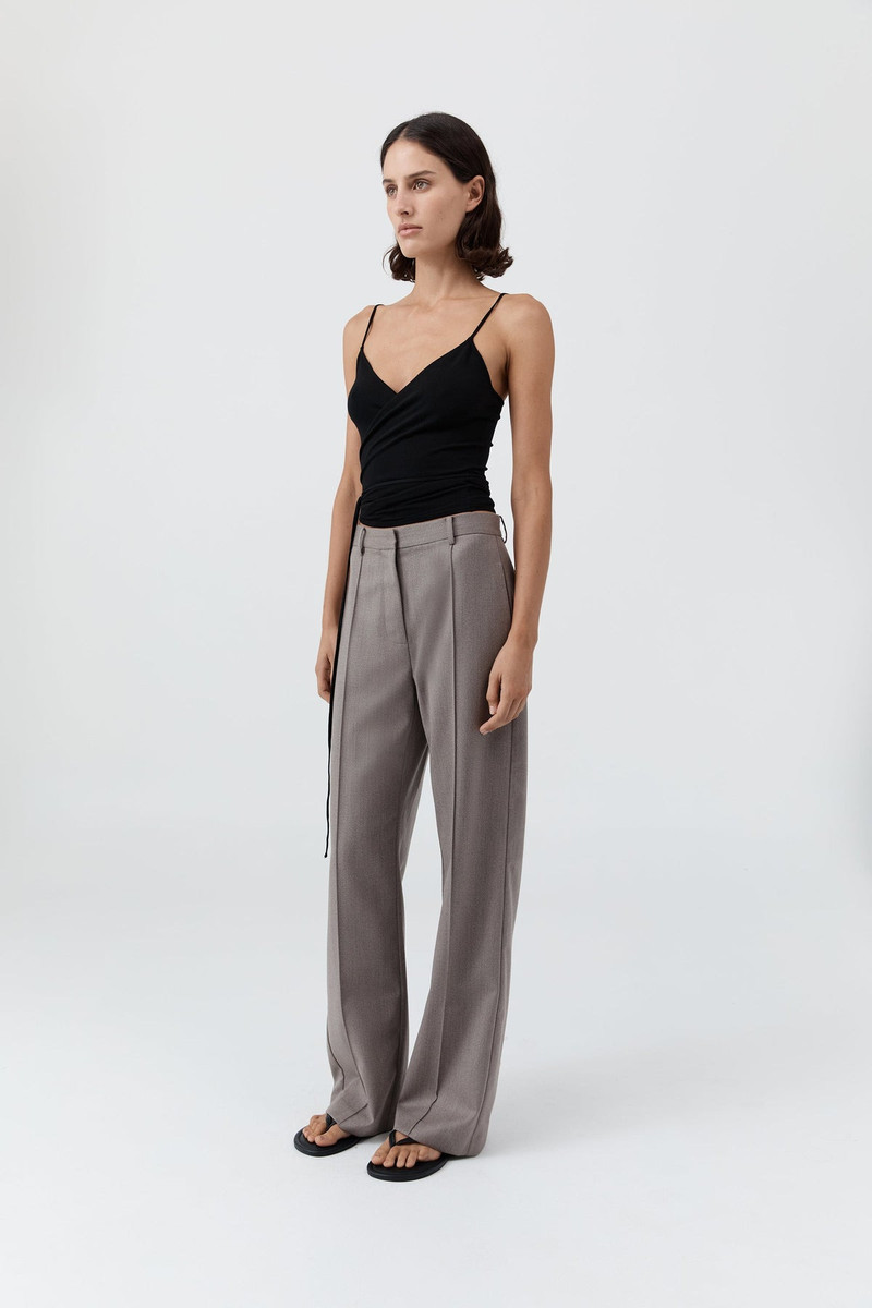 Ballerina Wrap Knit Top - Black 4
