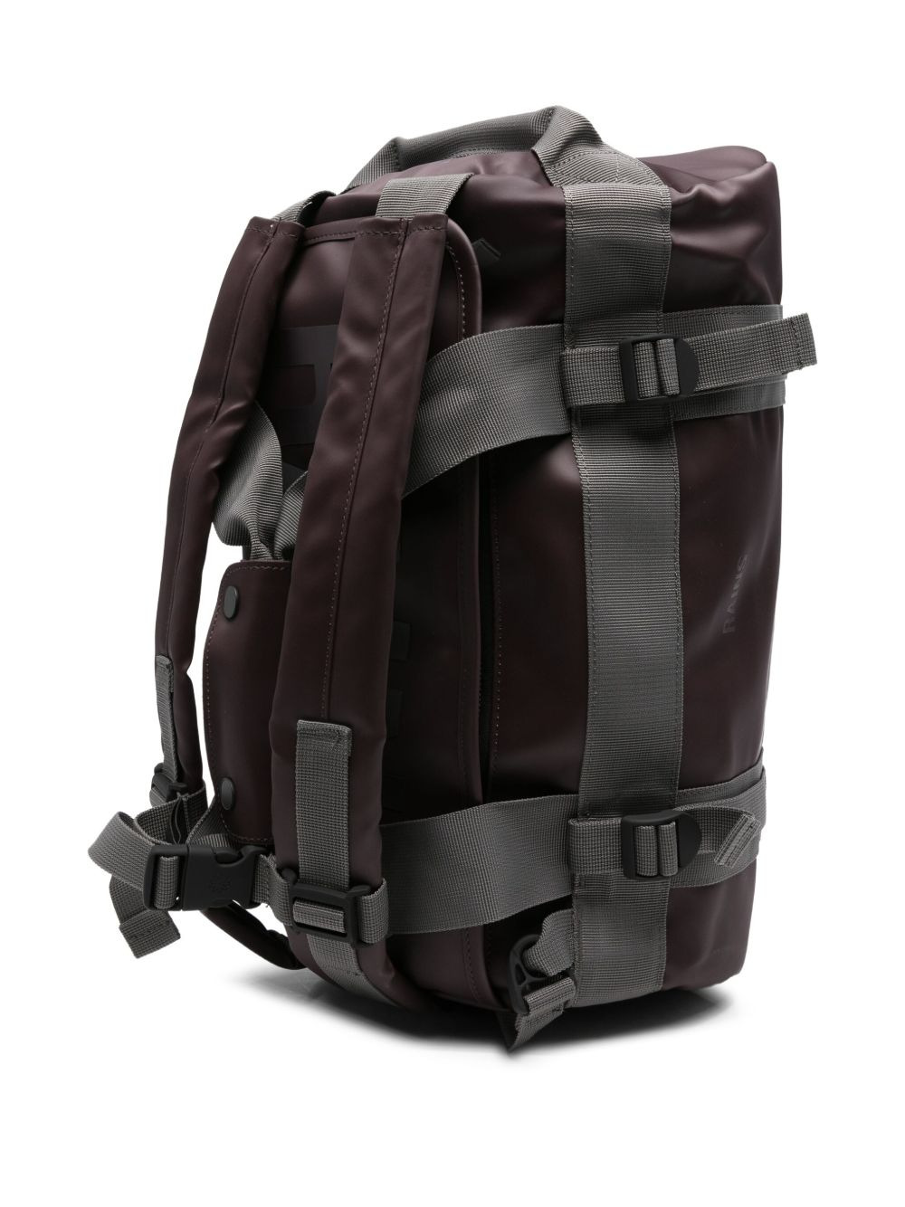 logo-detail holdall backpack - 2