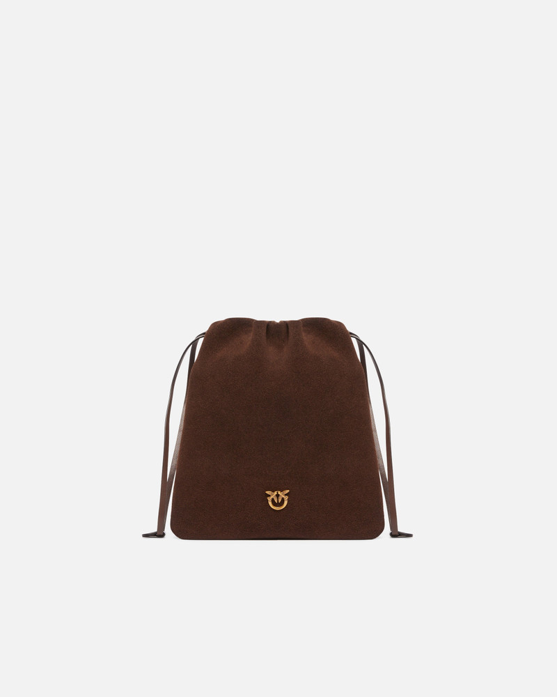 POUCH BAG WITH LOVE BIRDS LOGO 1