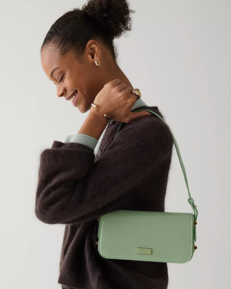 kate spade Liv Crinkle Patent Shoulder Bag outlook
