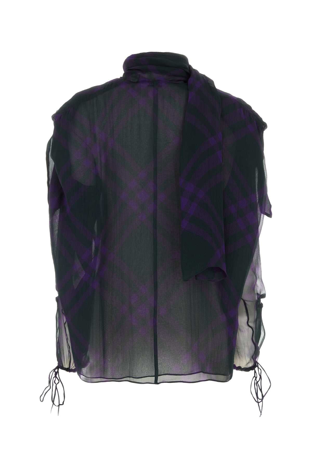 Burberry Women Printed Crepe Blouse - 2