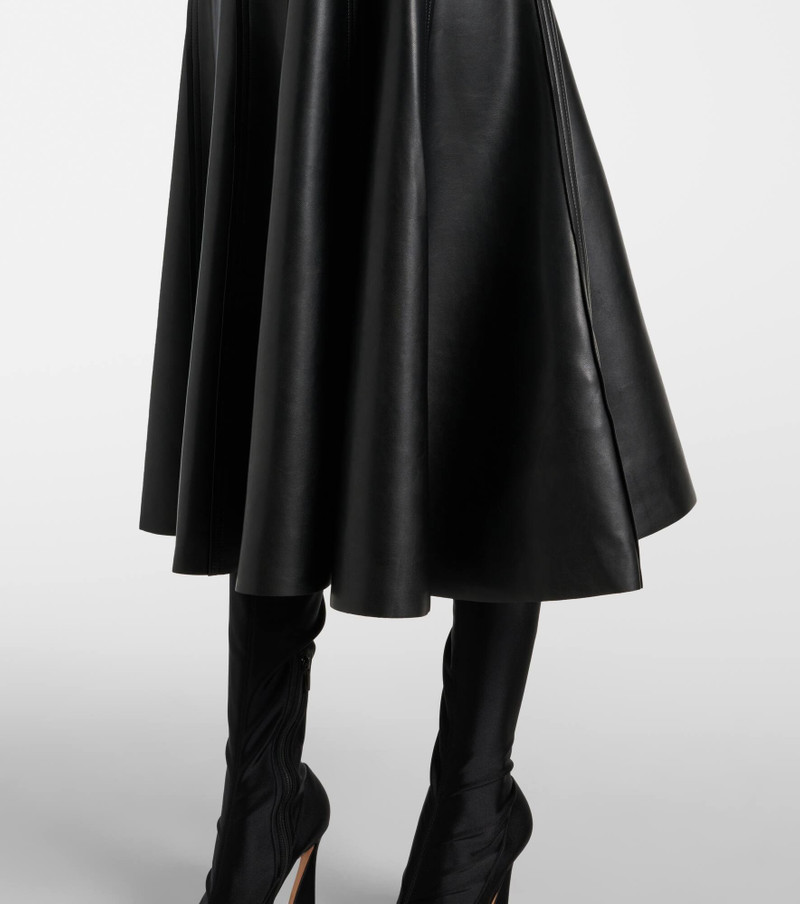 Grace faux leather dress 5