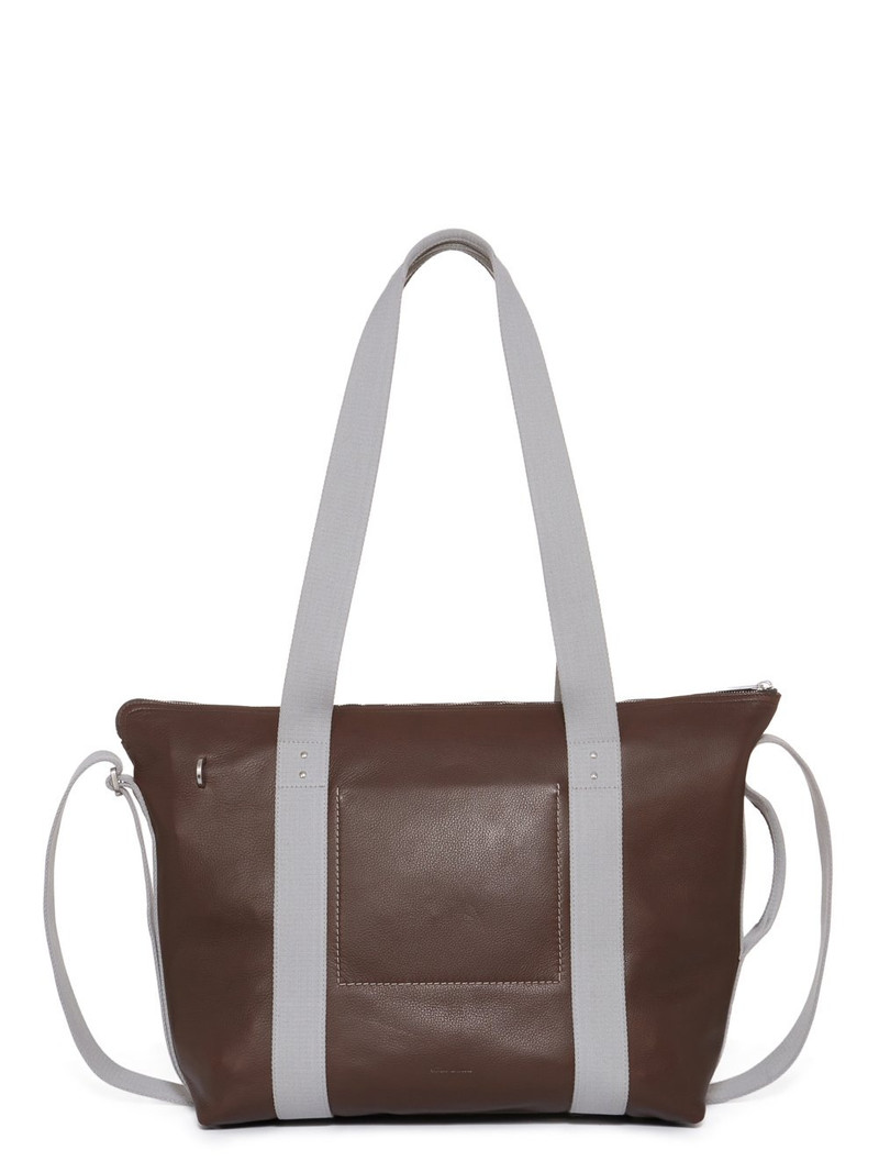 Trolley Leather Tote Bag 1