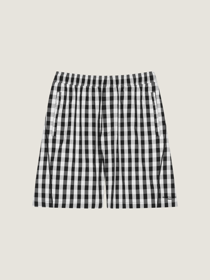 GINGHAM BERMUDA SHORTS IN COTTON 1