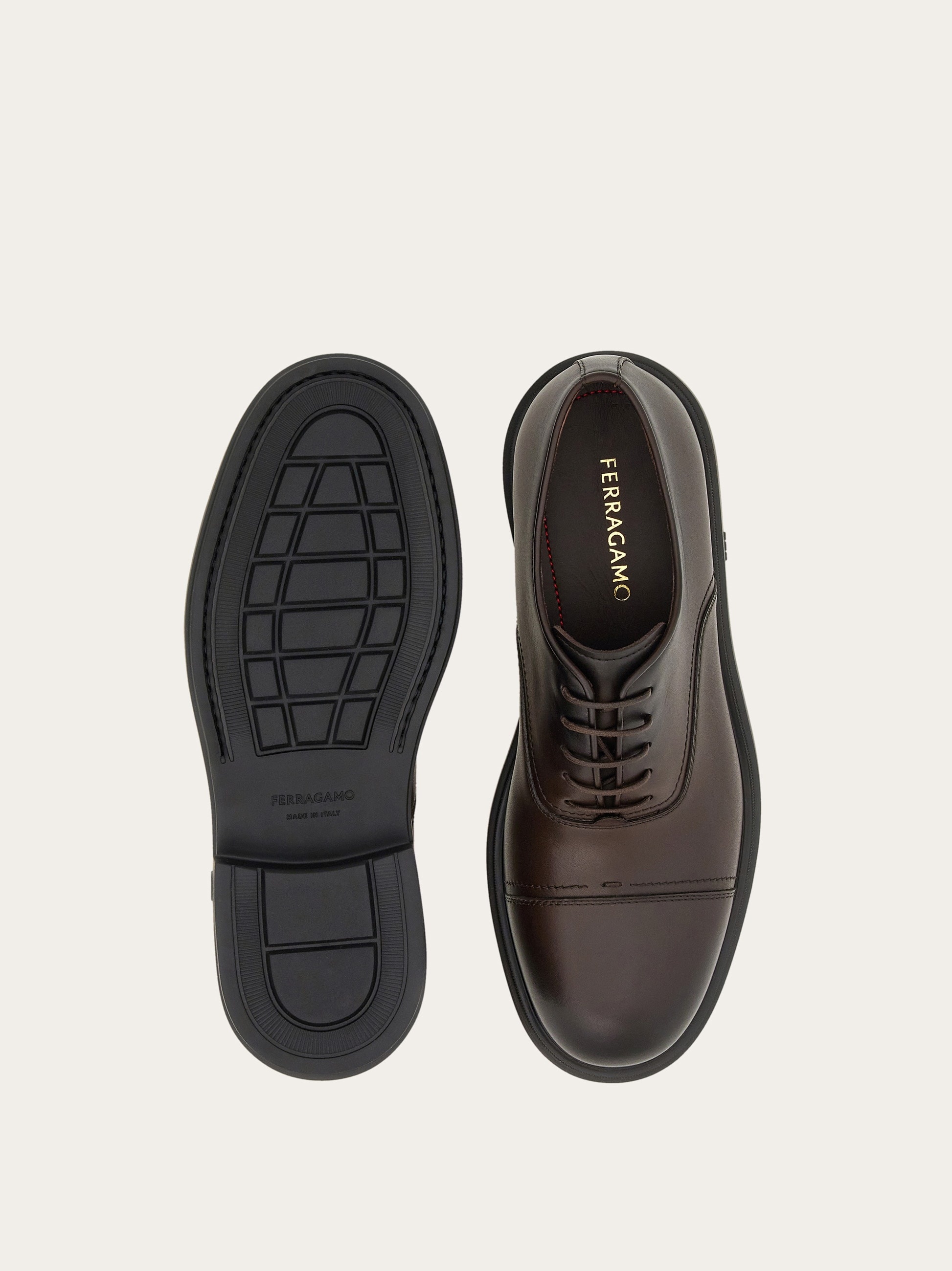 Oxford with toe cap - 5