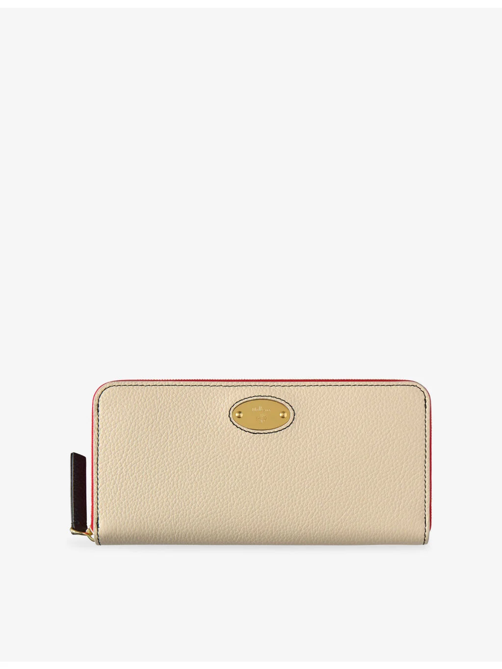Mulberry Plaque Leather Wallet - 1