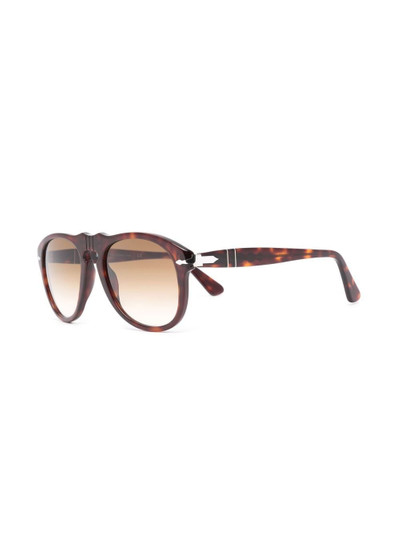 Persol tortoiseshell aviator-frame sunglasses outlook