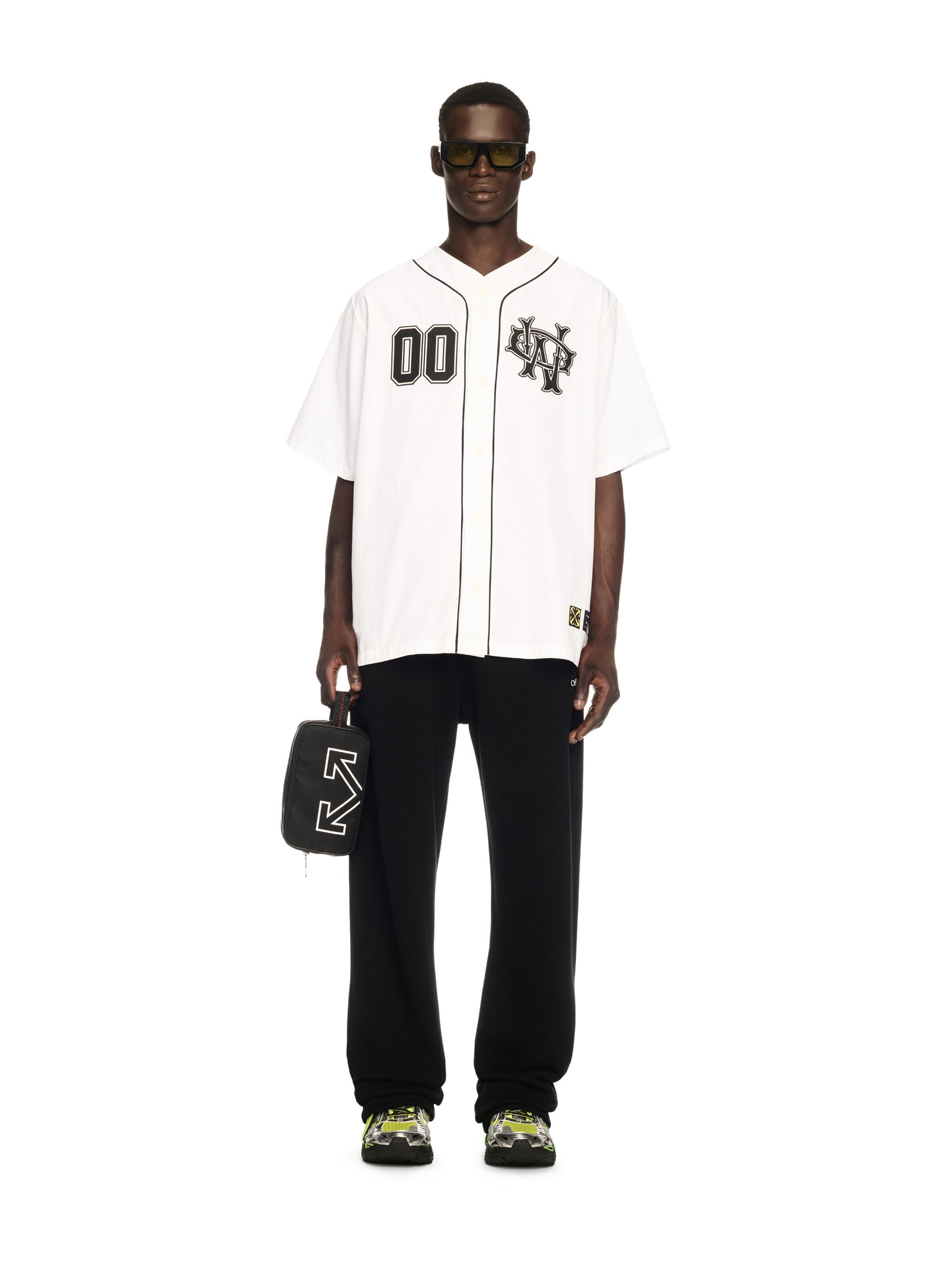 White 00 Baseball Shirt - 2