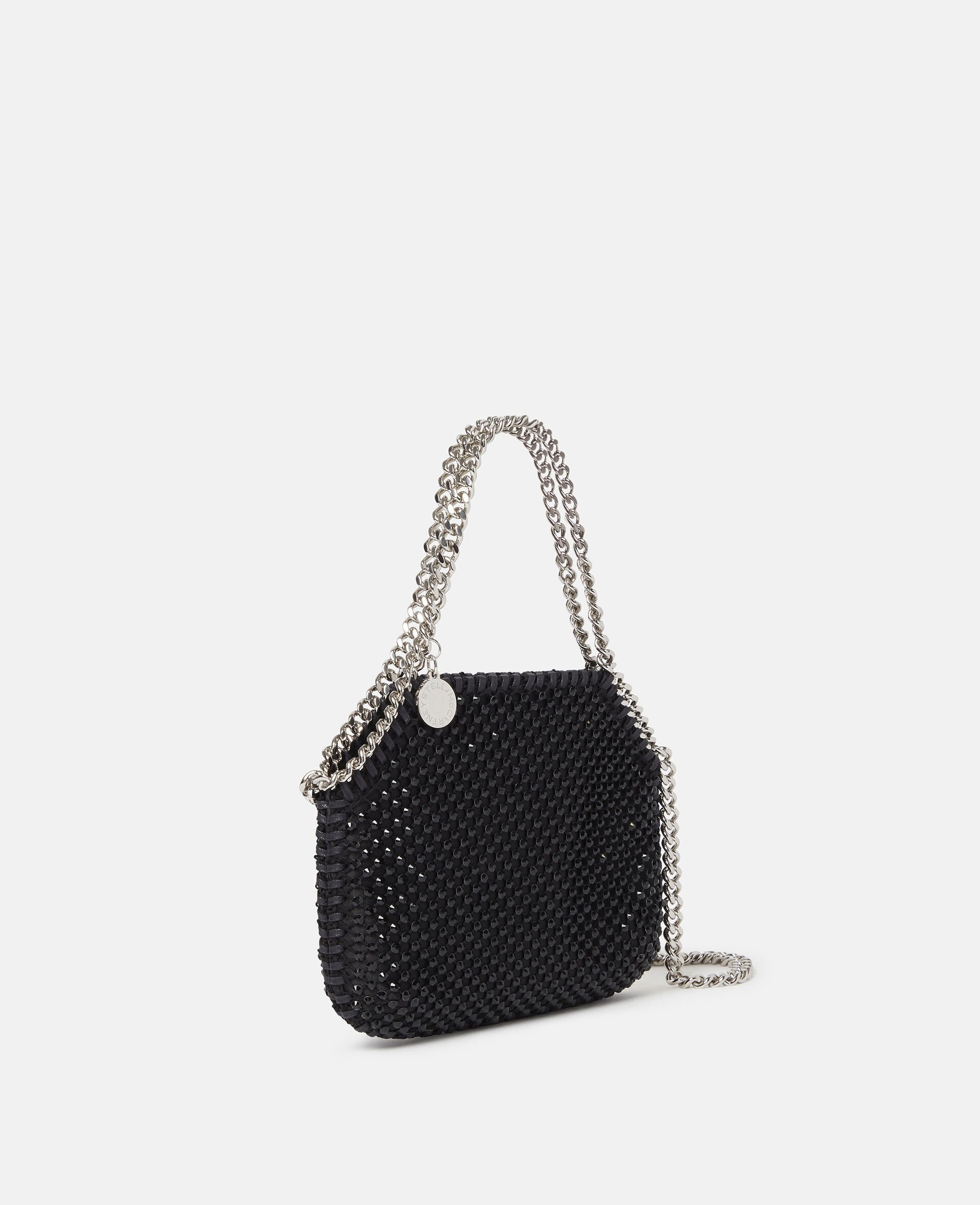 Falabella Crystal Mesh Mini Tote Bag - 3