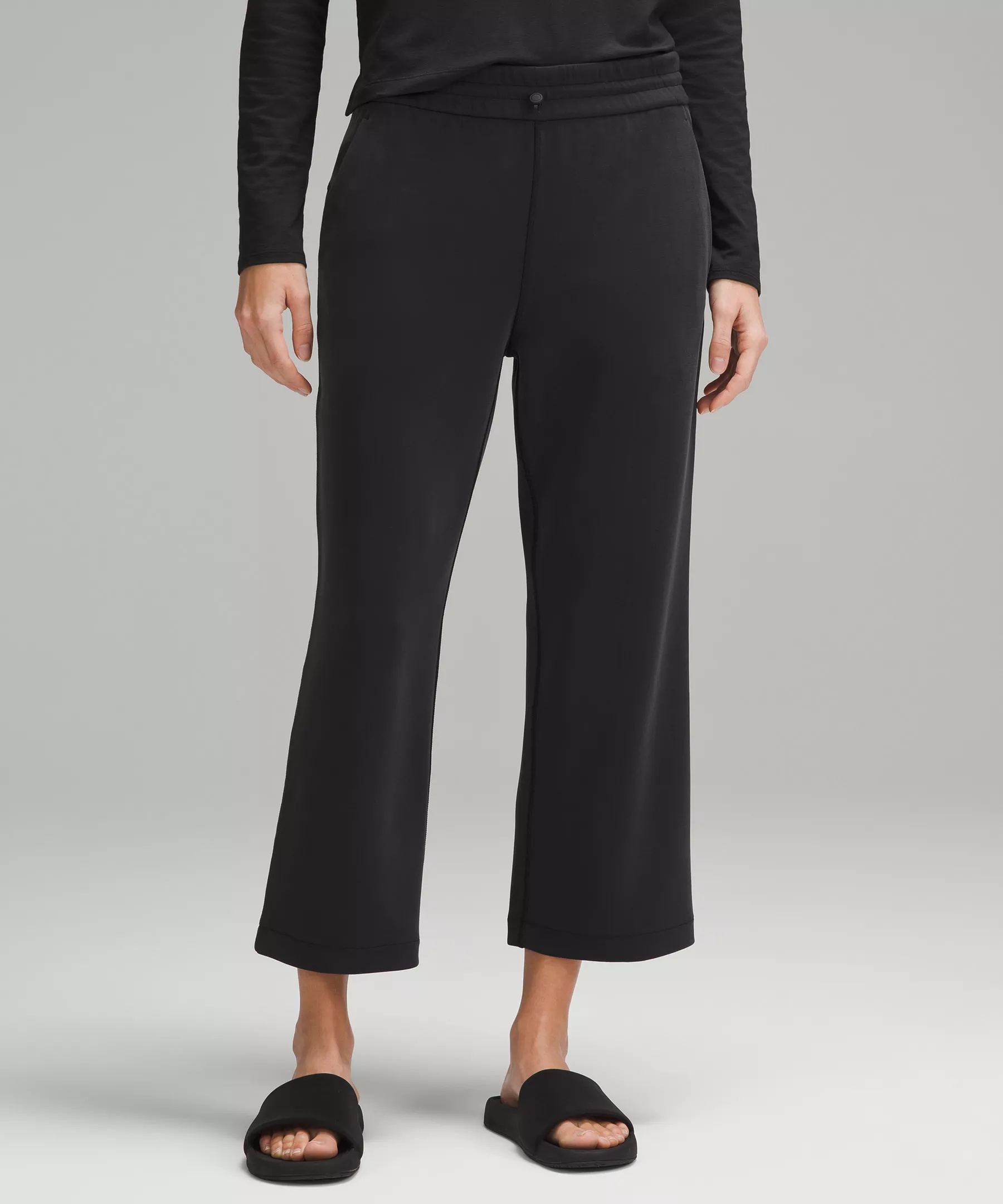 Softstreme High-Rise Straight-Leg Cropped Pant - 1