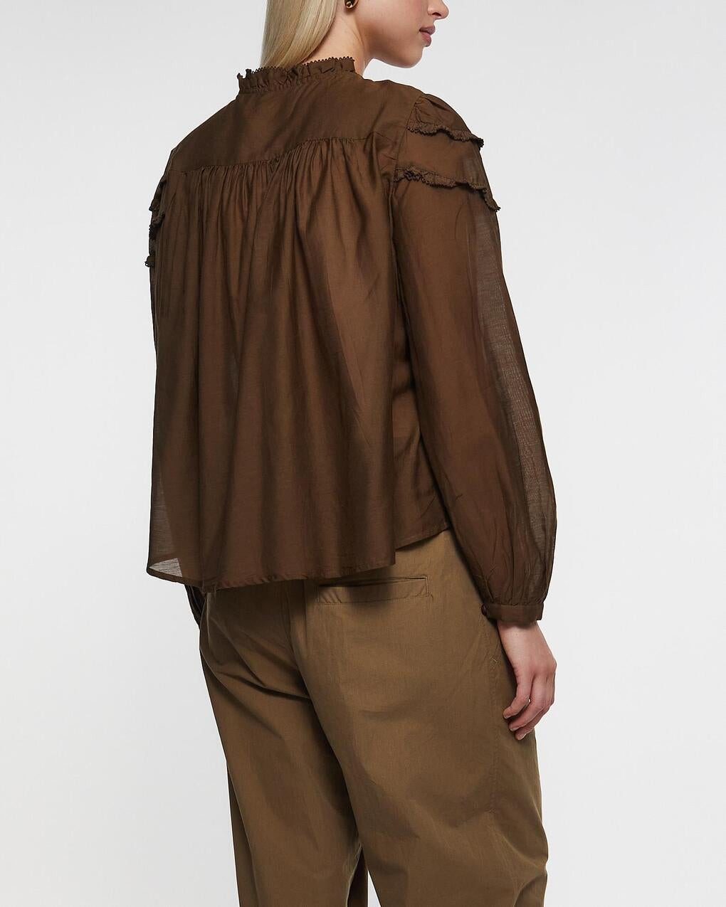 Blouse Christa Dark green - 4
