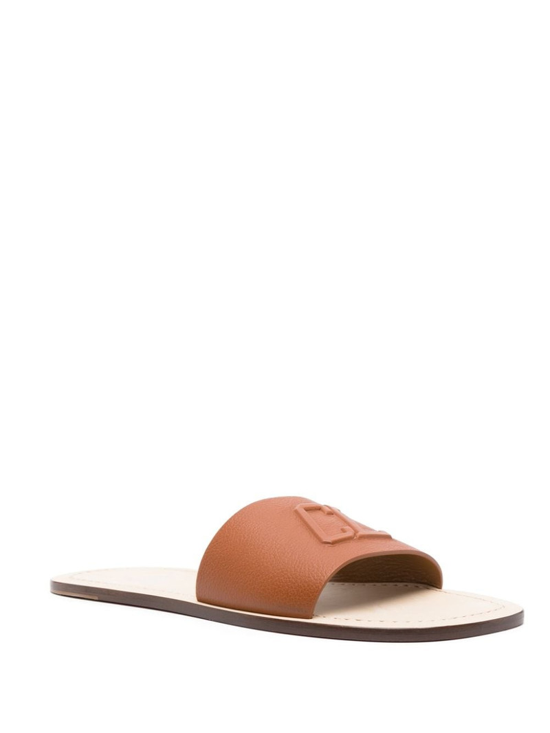 Christian Louboutin Varsicool leaher slides outlook