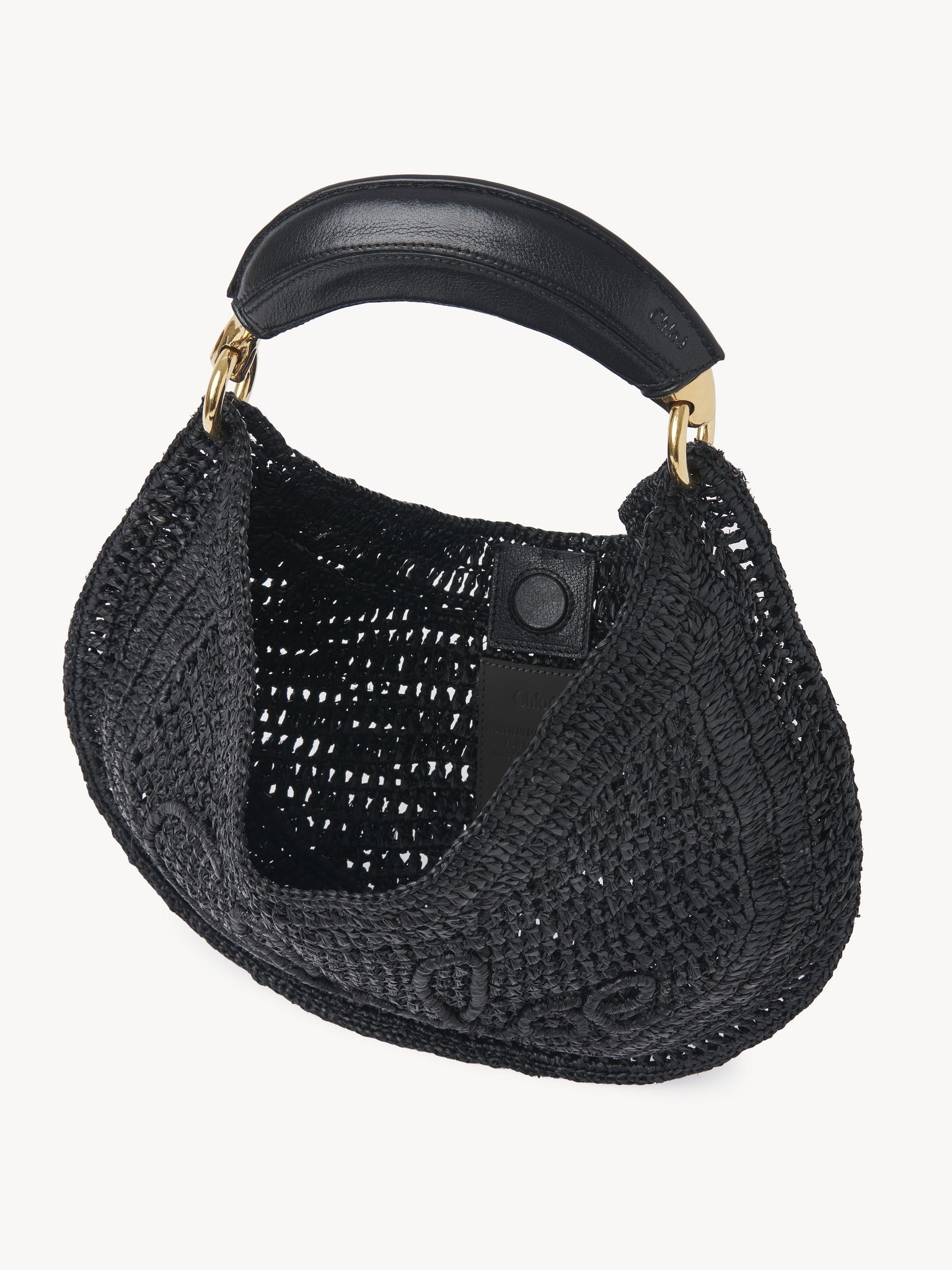 SUMMER BANANA HOBO BAG IN RAFFIA - 6