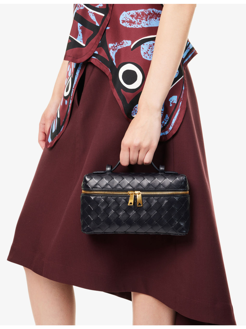 Bang Bang Intrecciato Leather Cross-Body Bag - 3