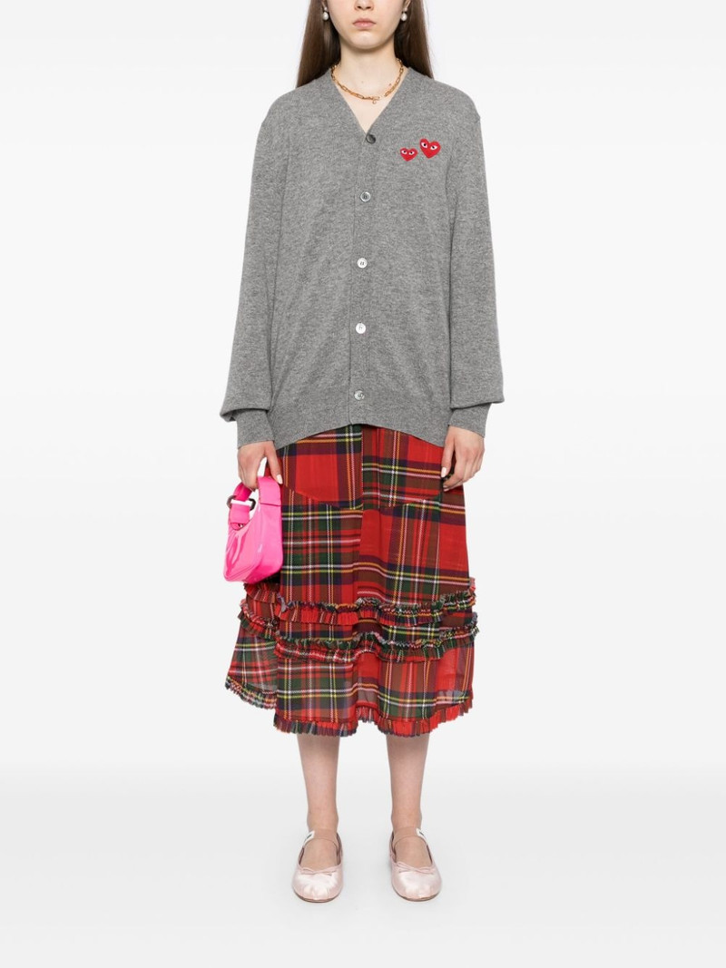 Comme des Garçons PLAY wool cardigan outlook