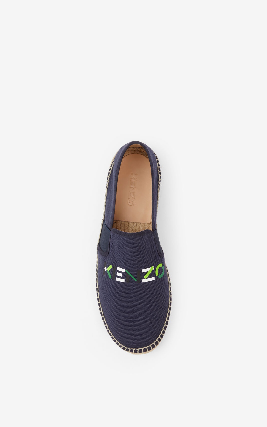 KENZO Logo elasticated espadrilles - 2