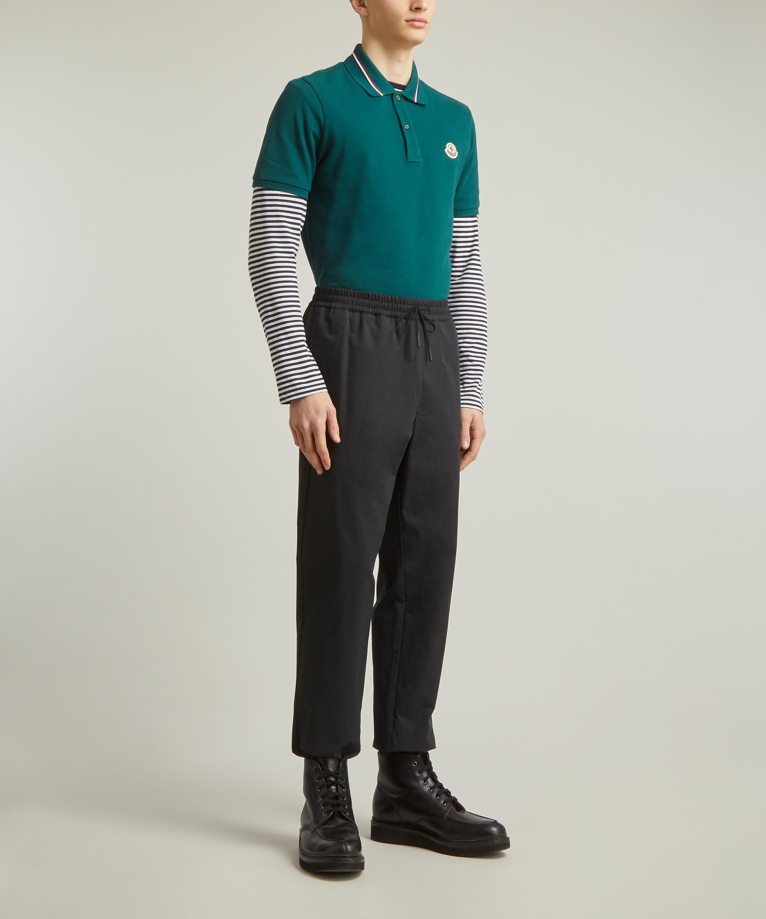 Forest Green Logo Patch Polo Shirt - 2