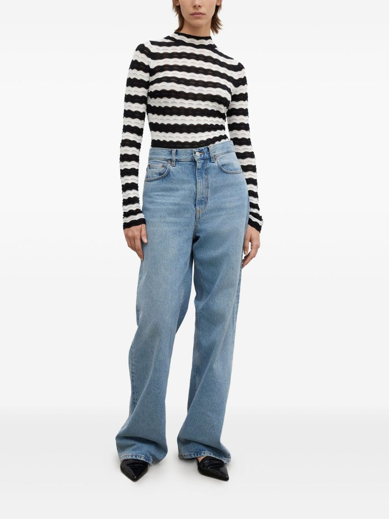 House of Dagmar striped long-sleeve top outlook