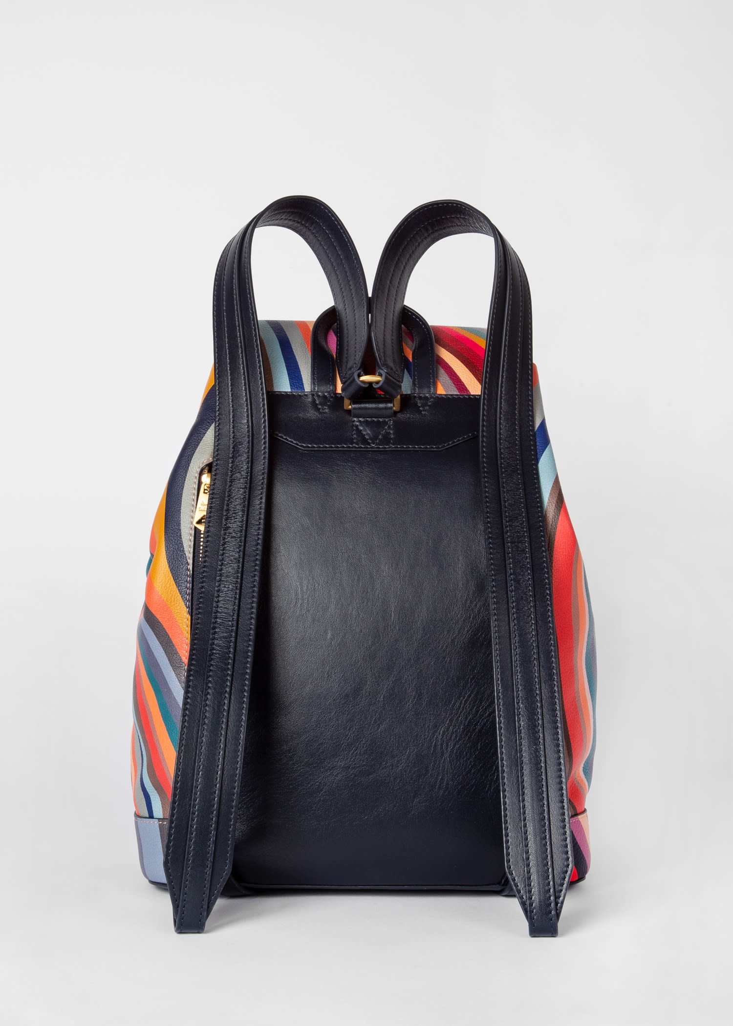 'Swirl' Leather Backpack - 3