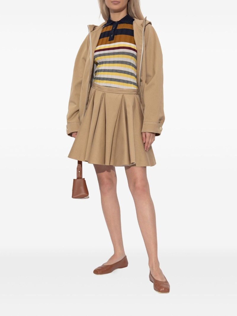 Marni striped polo top outlook