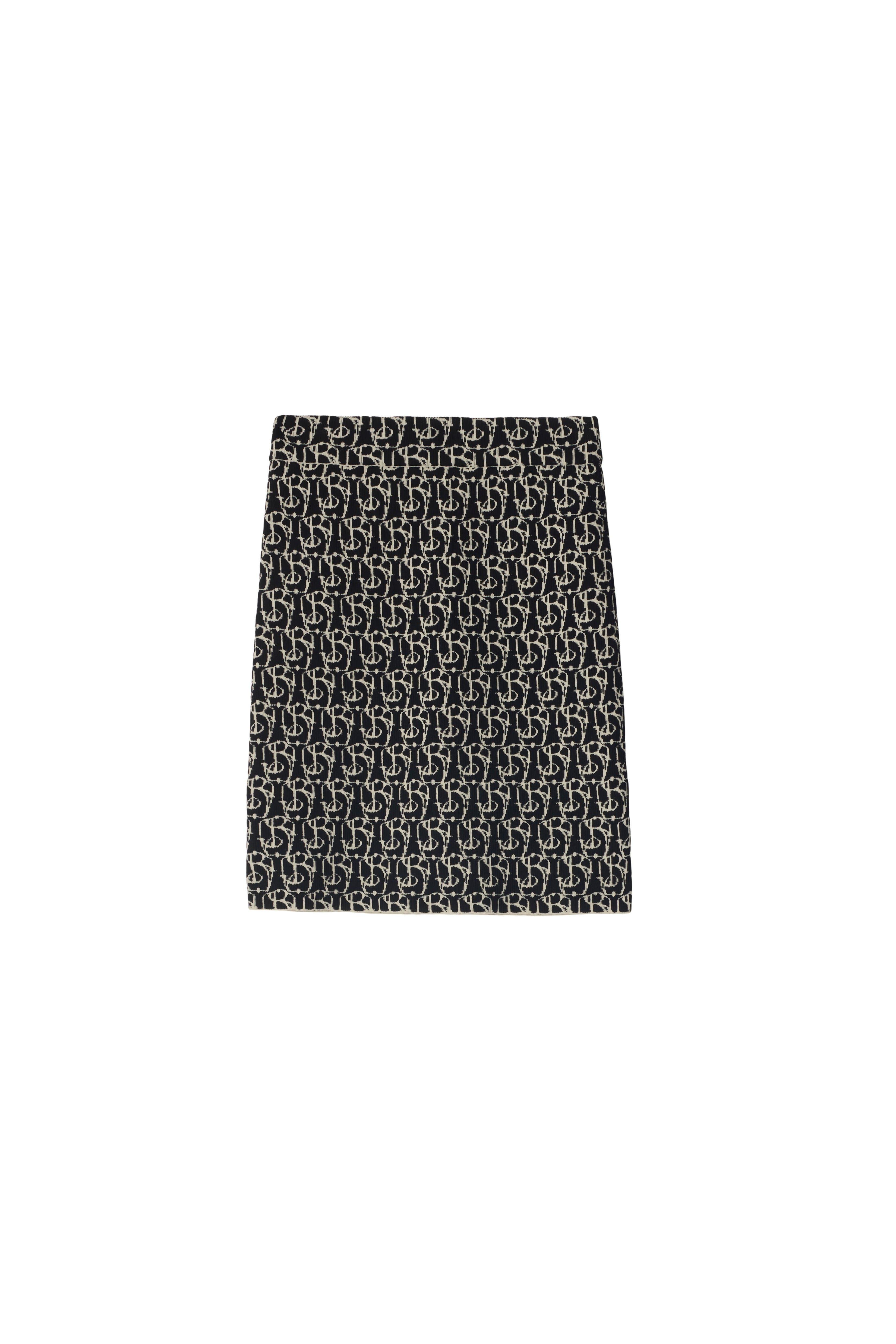 burberry B Charm Wool Blend Skirt in Black at Nordstrom - 2