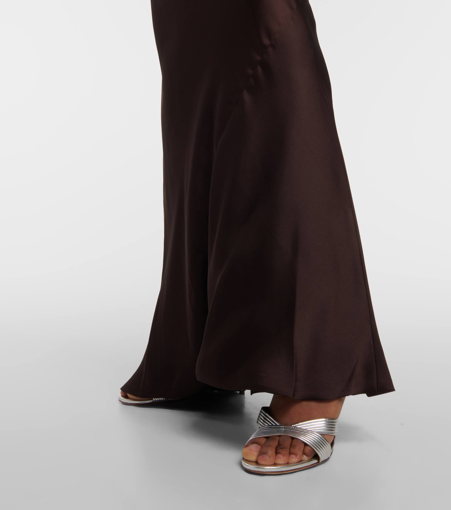 Draped halterneck gown - 5