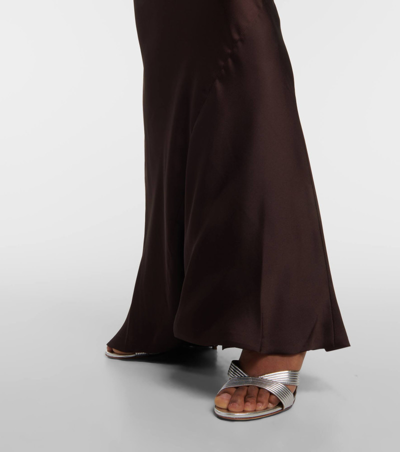 Draped halterneck gown 5