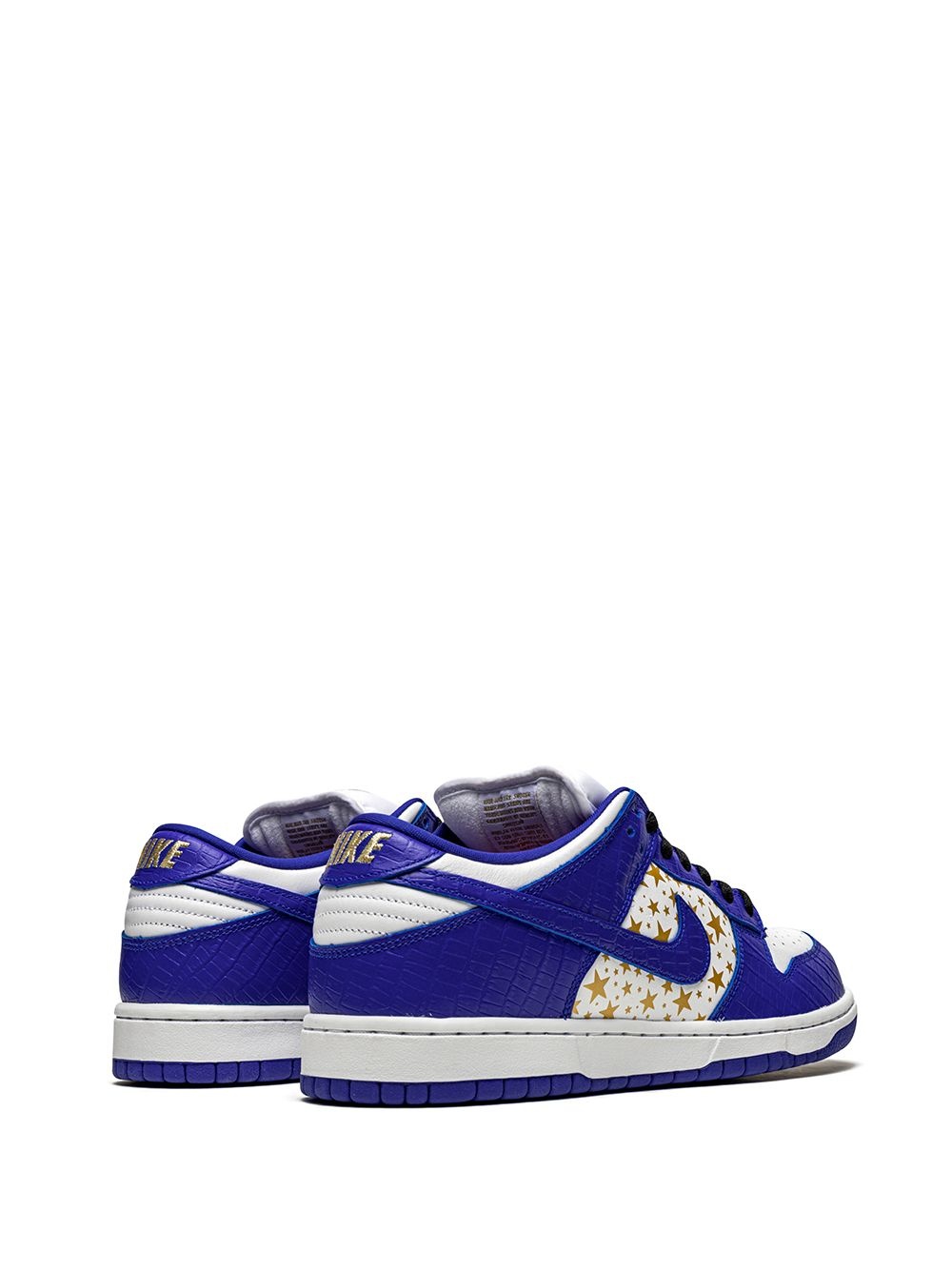 x Supreme SB Dunk Low "Stars/Hyper Blue" sneakers - 3