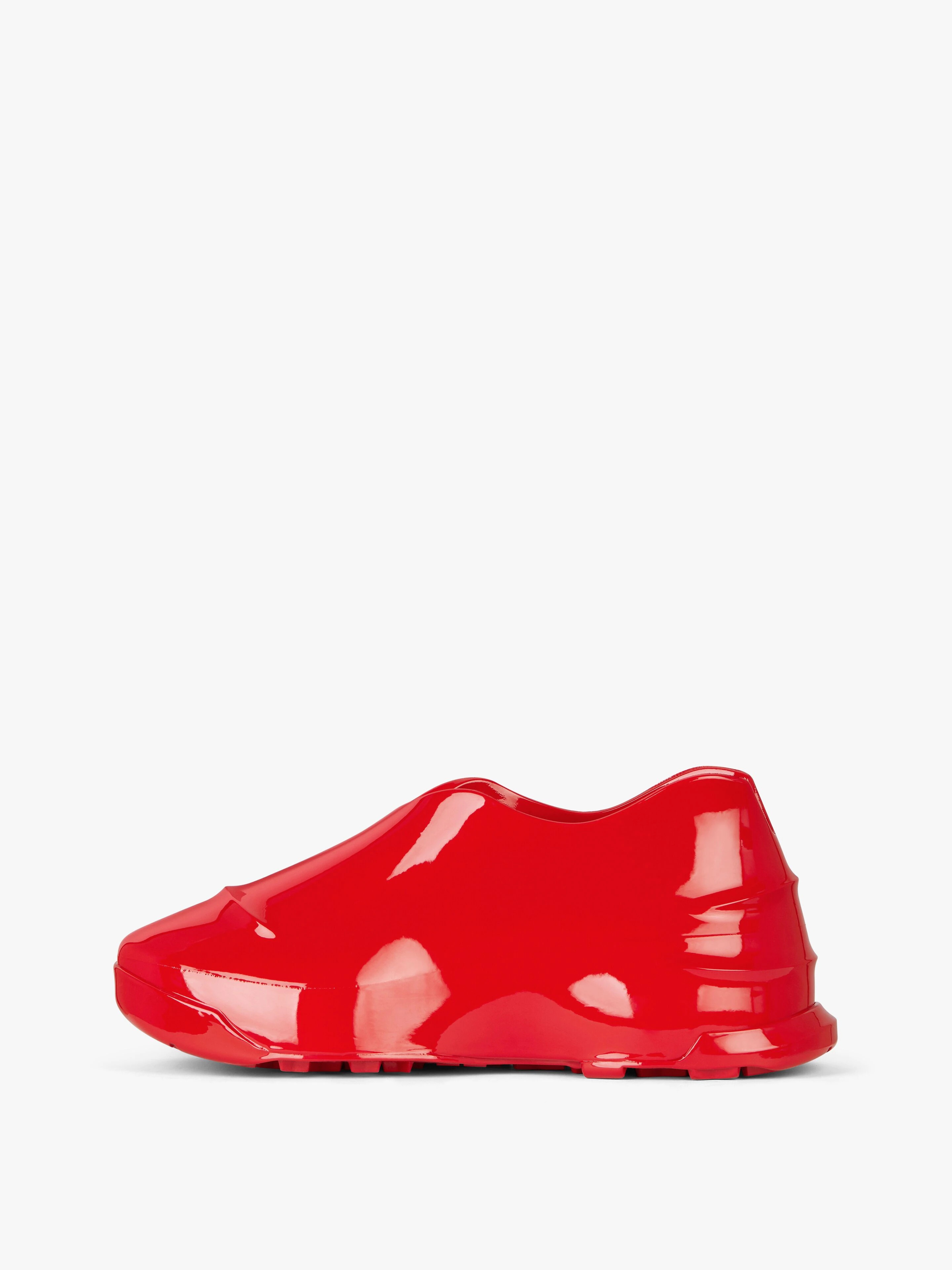 MONUMENTAL MALLOW LOW SHOES IN SHINY RUBBER - 3