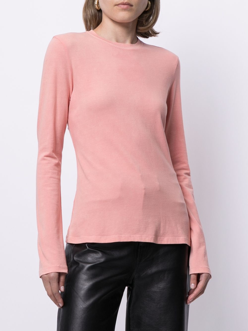 twist-detail open-back top - 3