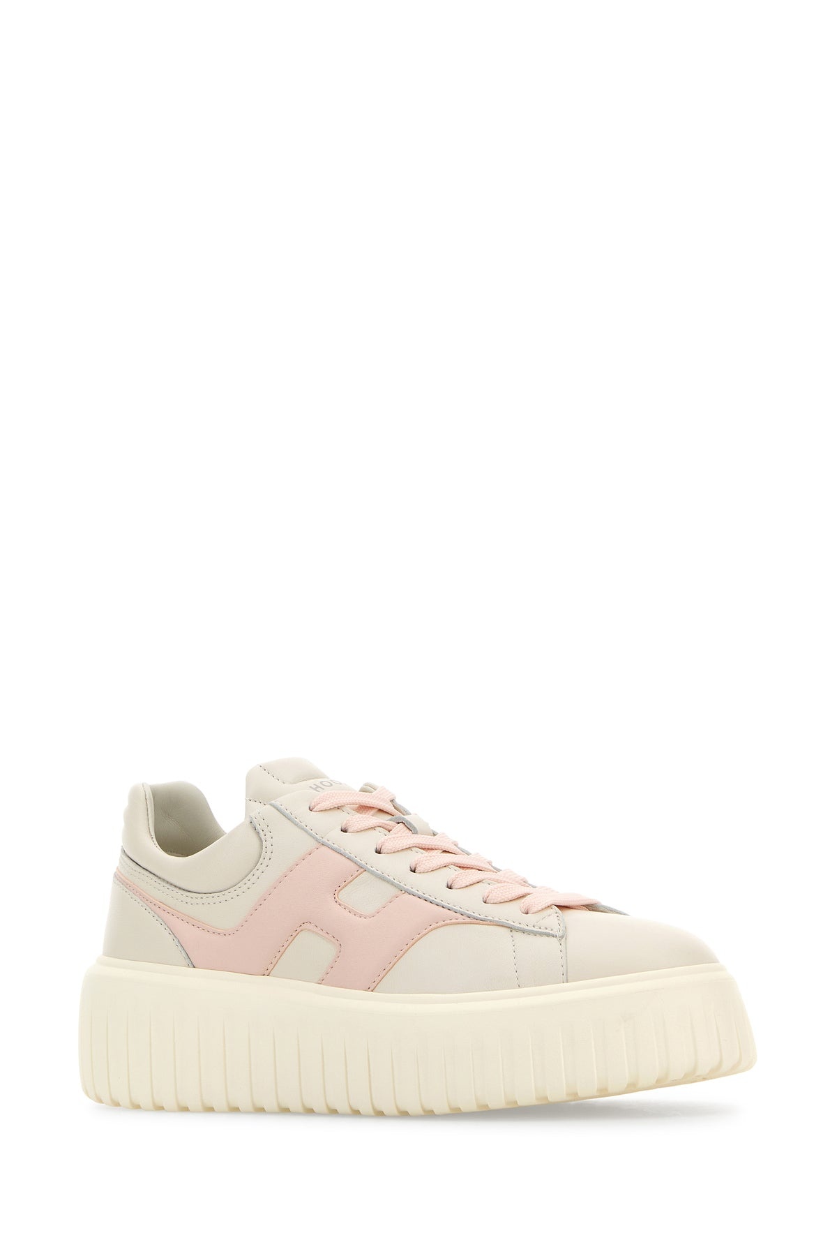 Two-tone nappa leather H-Stripes sneakers - 2