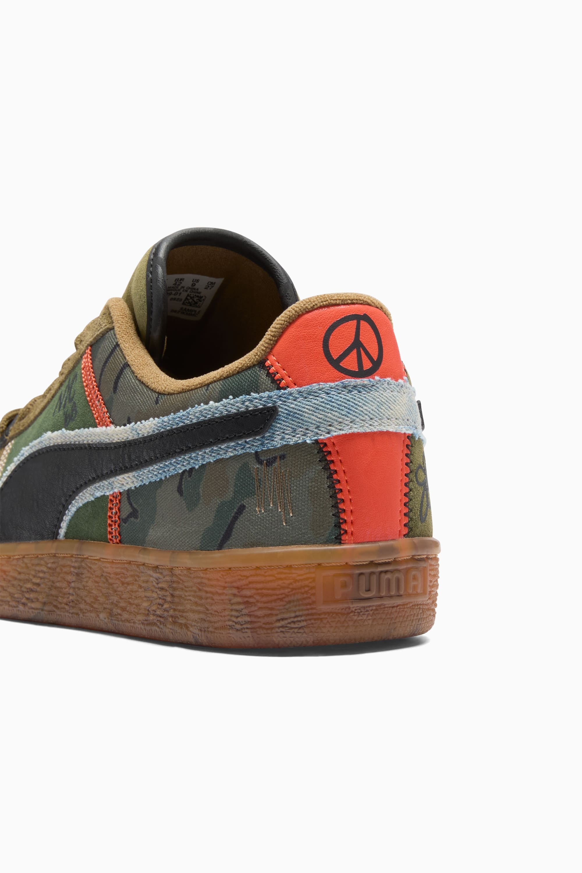 Suede Peace And Love Flagship Sneakers - 5