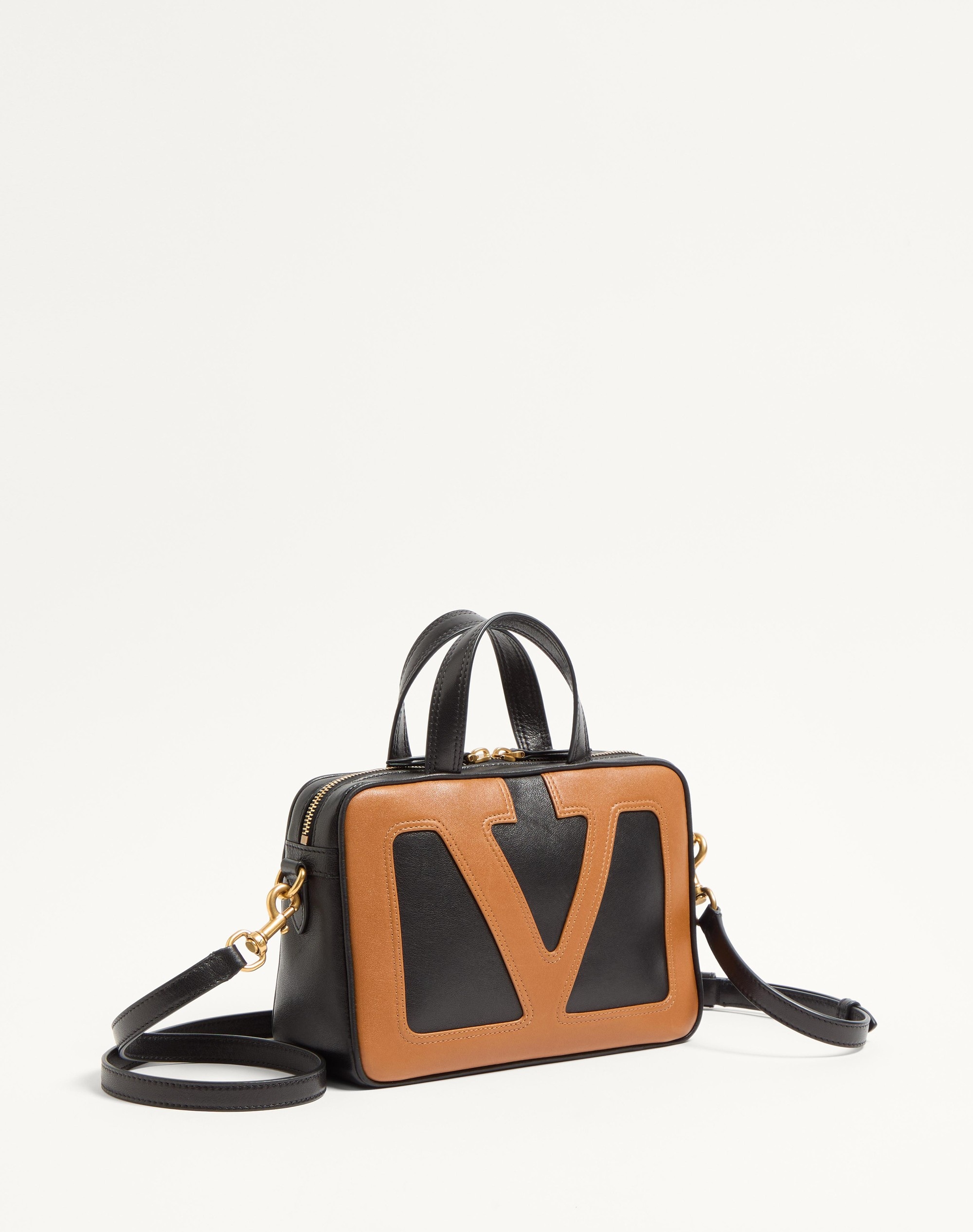 VALENTINO GARAVANI VIVA SUPERSTAR NAPPA LEATHER HANDBAG - 3