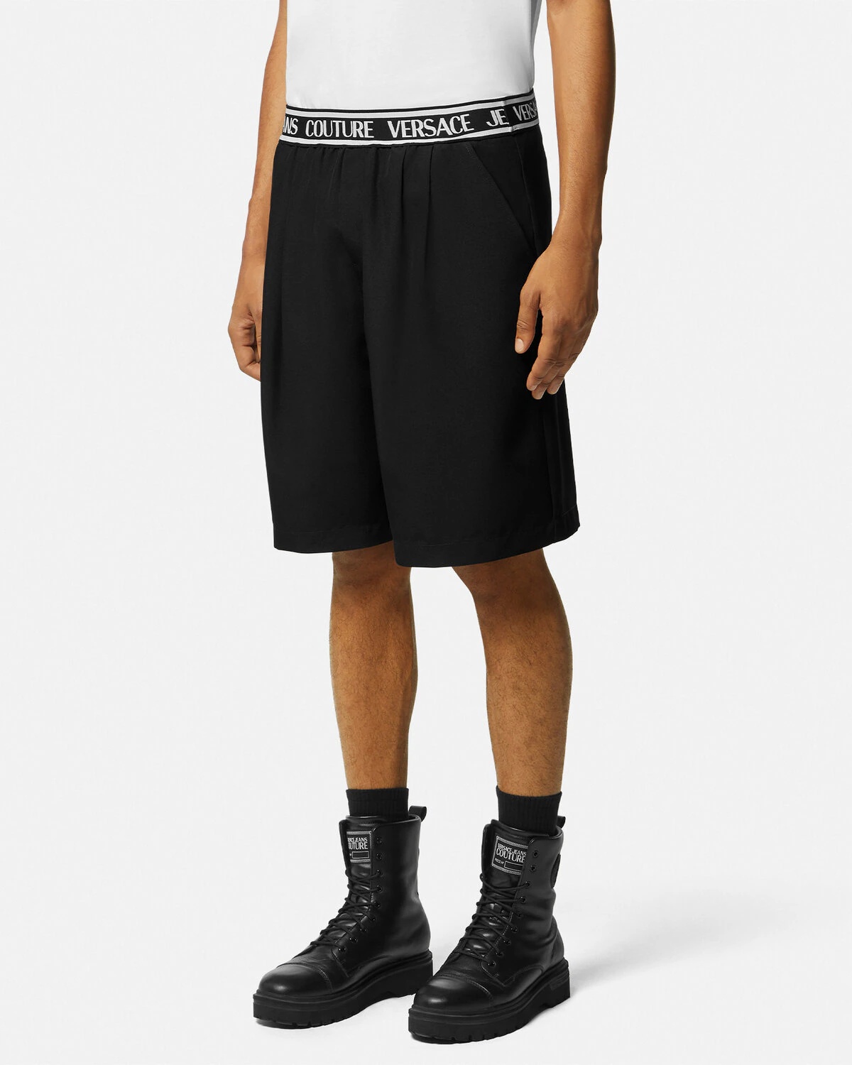 Technical Logo Shorts - 4