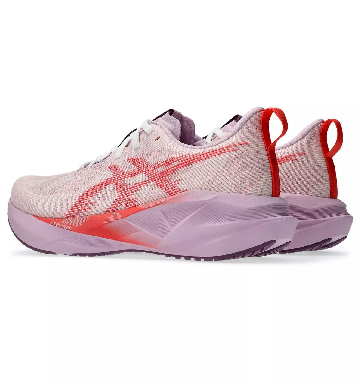 ASICS NOVABLAST 5 "White/Coral Reef" Women's Running Shoe - 6