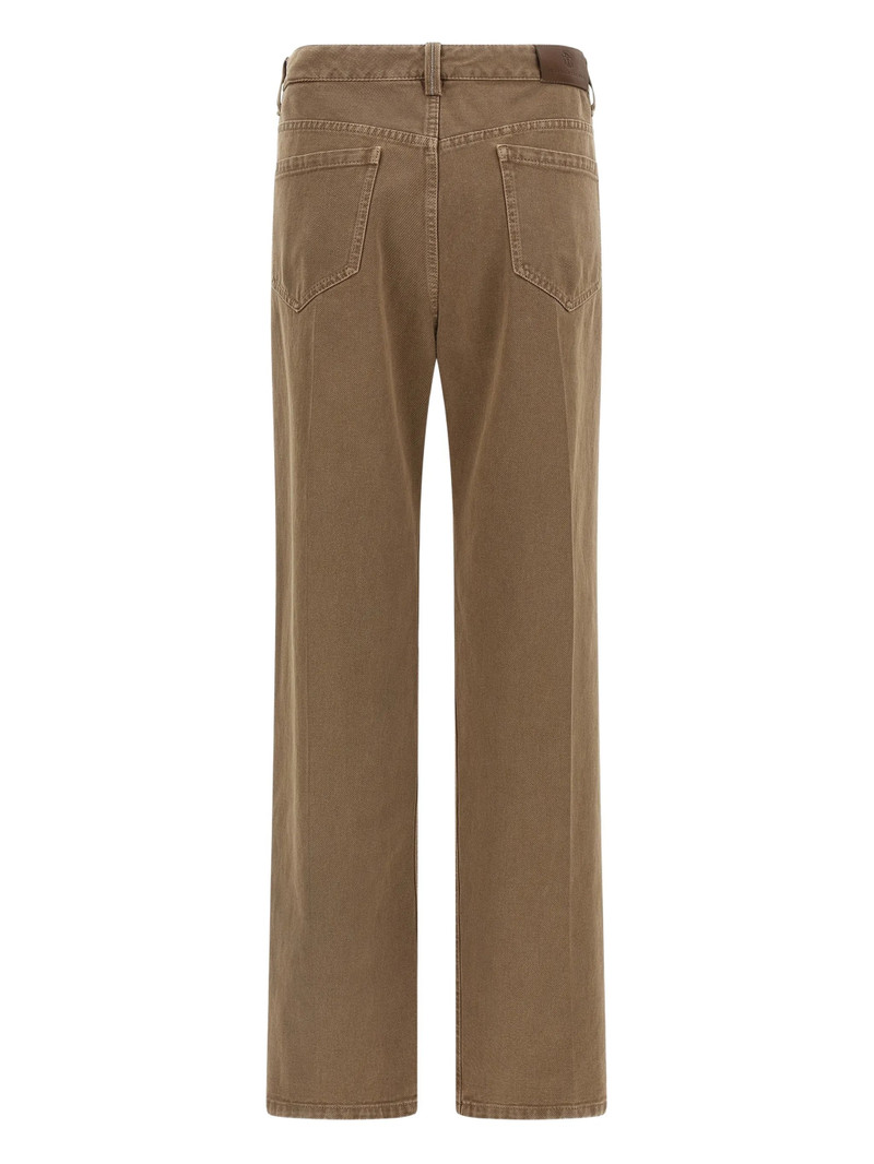 Brunello Cucinelli Brunello Cucinelli Garment-dyed Five-pockets Jeans outlook