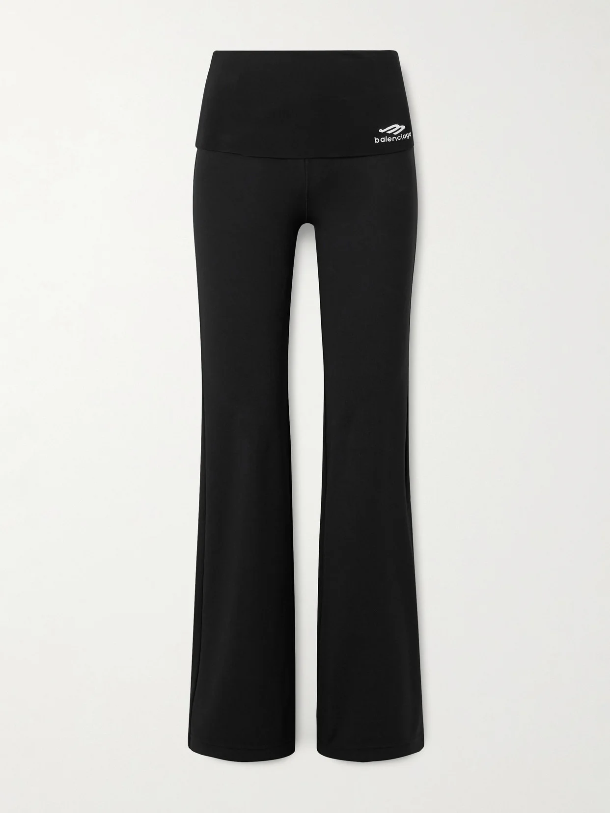 Embroidered Jersey Flared Leggings - 1