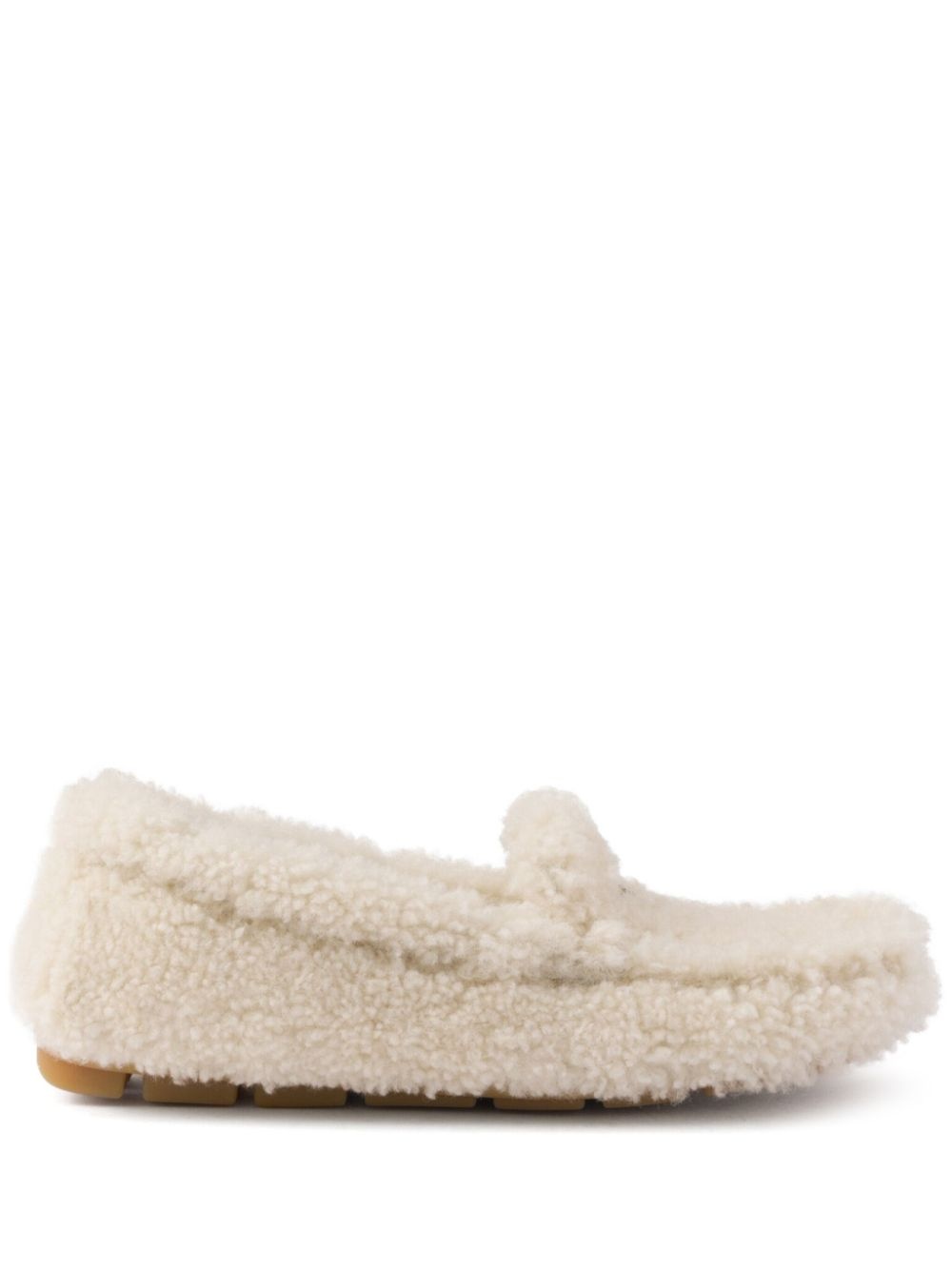 shearling driving shoes - 1