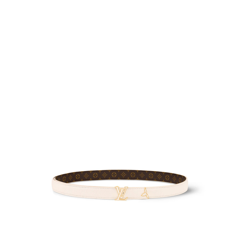 Pretty LV Enamel 20mm Reversible Belt 1