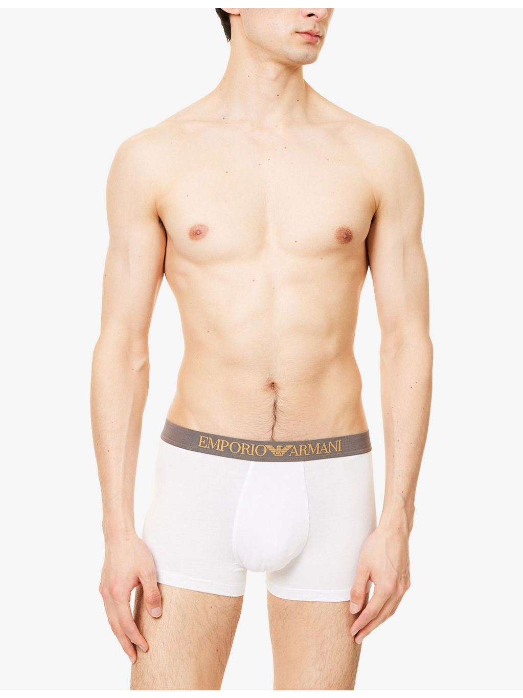 Iconic Branded Pack Of Two Stretch-Woven Trunks - 2