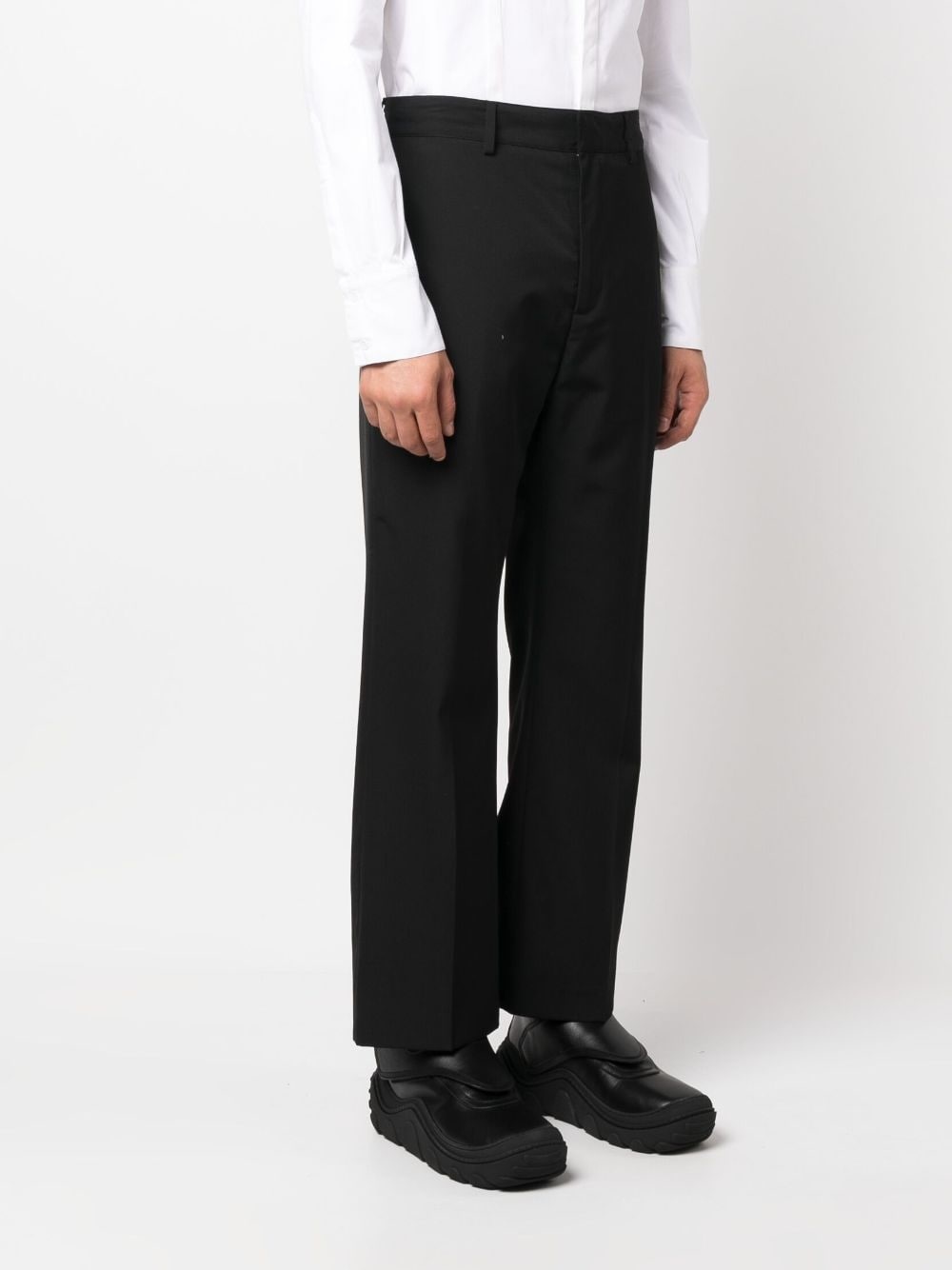 mid-rise tailored trousers - 3